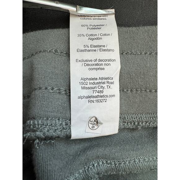 New ~ ALPHALETE  ~  Green Essential Core Jogger Size S Loungewear - Picture 5 of 7